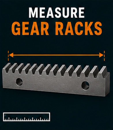 Measure Gear Racks - Pullies & Gears